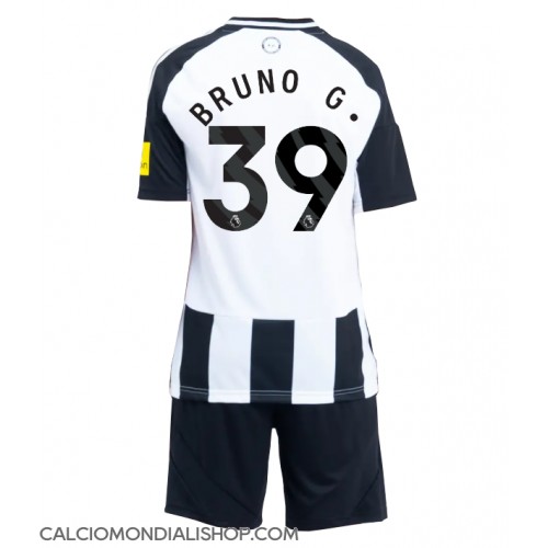 Maglie da calcio Newcastle United Bruno Guimaraes #39 Prima Maglia Bambino 2024-25 Manica Corta (+ Pantaloni corti)